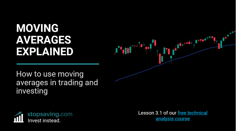 Moving averages technical analysis course lesson